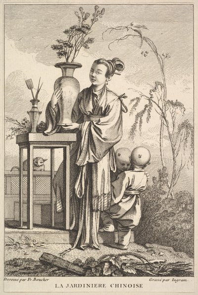 Çinli Bahçıvan, 1741-63. by John Ingram