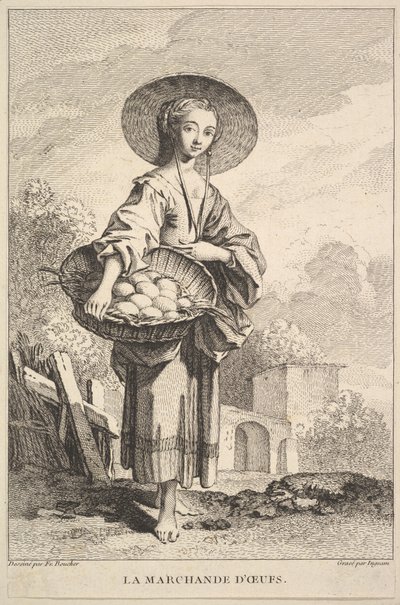 Yumurta Tüccarı, 1741-63. by John Ingram