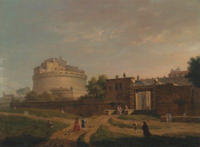 Castel Sant'Angelo, Roma by John Inigo Richards RA