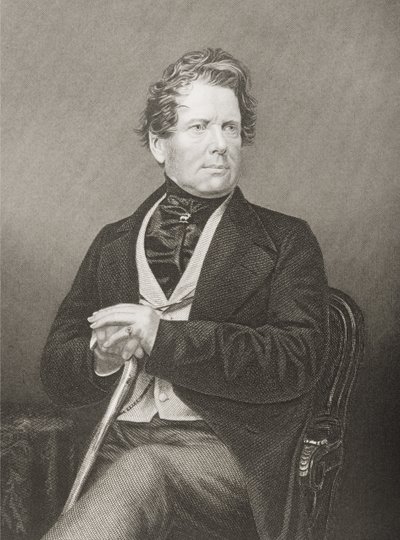 Fox Maule Ramsay (1801-74) 11. Dalhousie Kontu ve 2. Lord Panmure, D.J. The Drawing-Room of Eminent Personages, Cilt 2, Londra, 1860