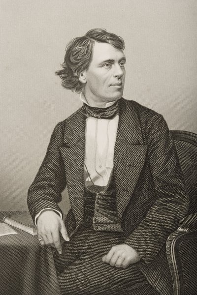 John Bartholomew Gough (1817-86), D.J. 1860