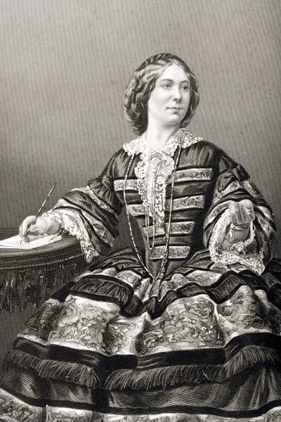 Bayan Amy Sedgwick (1830-97), D.J. 1860