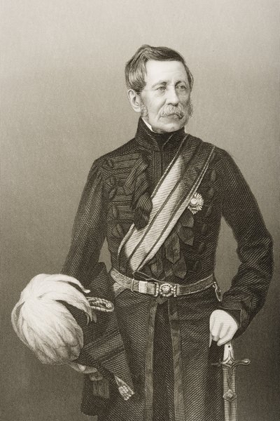 Sir John Fox Burgoyne (1782-1871), D.J. 1860