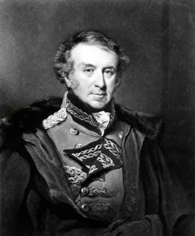 Portrait of Sir Hew Whitefoord Dalrymple, 1831  by John Jackson