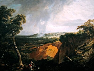 Bir vadi by John James Chalon