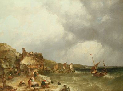 Etaples Sahili, 1853 by John James Wilson
