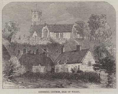 ಗಾಡ್ಶಿಲ್ ಚರ್ಚ್, ಐಲ್ ಆಫ್ ವೈಟ್ ಟರ್ಕ್ by John Jessop Hardwick