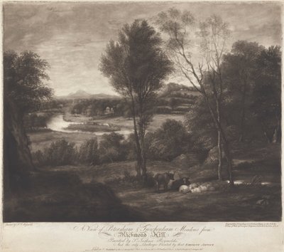Richmond Hill'den Petersham & Twickenham Meadows'a Bir Bakış by John Jones