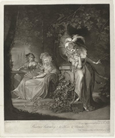 Hero ve Ursula, Beatrice tarafından duyulur. Beatrice, Hero ve Ursula
