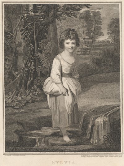 Leydi Gertrude Fitzpatrick Sylvia olarak by John Jones