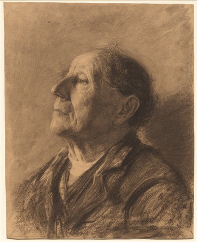 Yaşlı Bir Adamın Portresi, c. 1884. by John Kavanagh