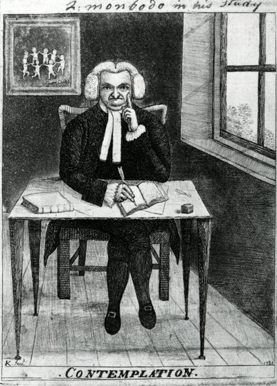 Tefekkür - Lord Monboddo Çalışmasında, 1784 by John Kay