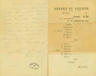 John Knapp, Camp Jackson