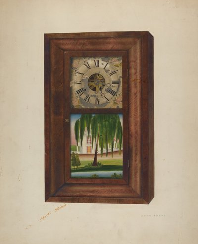 Boyalı Saat, 1940. by John Koehl