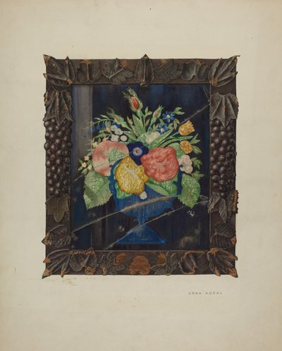 Kalay Folyo Natürmort ve Çerçeve, c. 1941. by John Koehl
