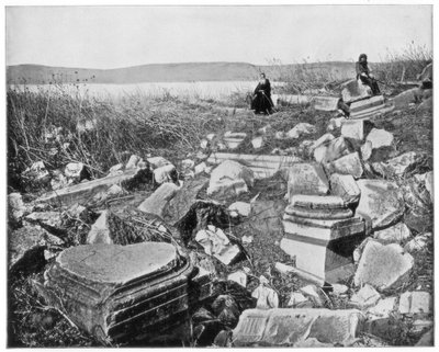 Capernaum, Celile, Filistin, 19. yüzyıl sonu by John L. Stoddard