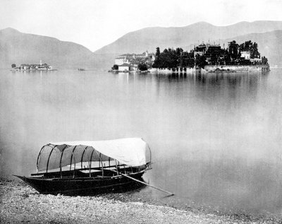 Maggiore Gölü, Isola Bella, İtalya, 1893. by John L. Stoddard