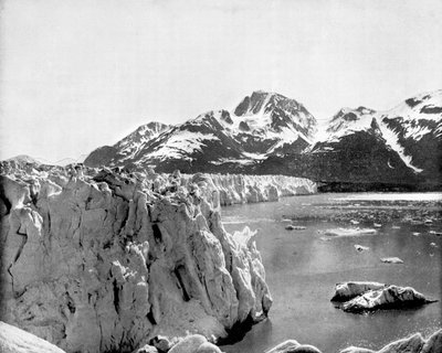 Muir Buzulu, Alaska, ABD, 1893. by John L. Stoddard