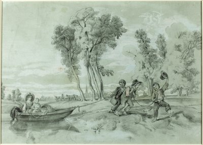 Bir Ülke Manzarası by John La Farge