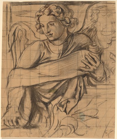 Melek - Trinity Kilisesi Duvar Resmi by John La Farge