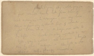 Renk notları: by John La Farge