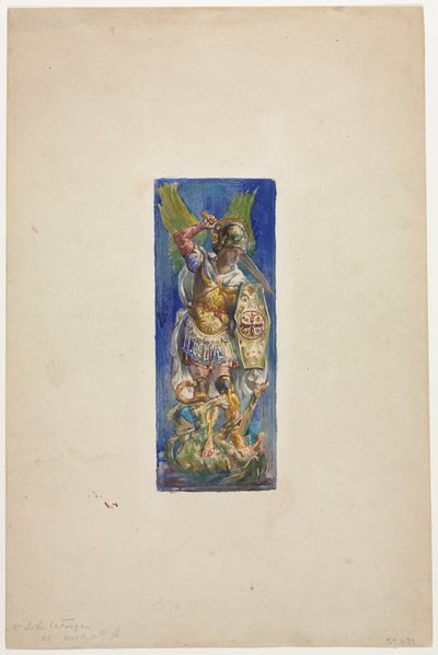 Vitray için Tasarım. by John La Farge