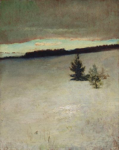 Kar Alanı, Sabah, Roxbury by John La Farge