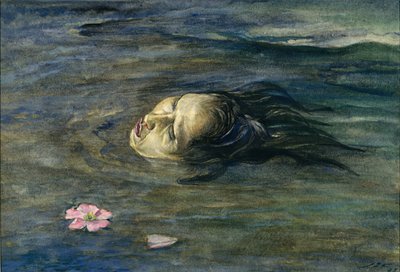 Garip Şey Küçük Kiosai Nehirde Gördü, 1897. by John La Farge