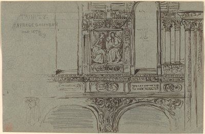 Trinity Kilisesi, Boston (nefe) - Duvar Çalışması by John La Farge