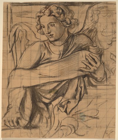 Melek - Trinity Kilisesi Duvar Resmi by John La Farge or Lafarge