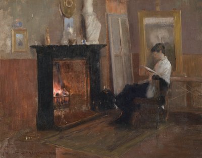 Stüdyoda Sessiz Bir Gün by John Lavery