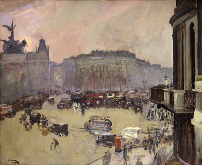 Kış Güneşi, Hyde Park Köşesi by John Lavery