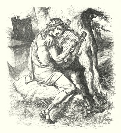 Oberon'un Ölümü (gravür) by John Lawson