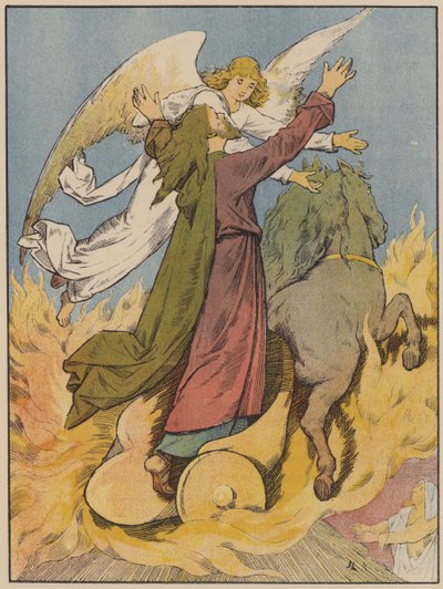 İlyas Ateş Arabasında Taşınıyor by John Lawson