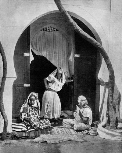 Mağribi Kadınlar Grubu, Cezayir, 1890 dolayları John Lawson Stoddard