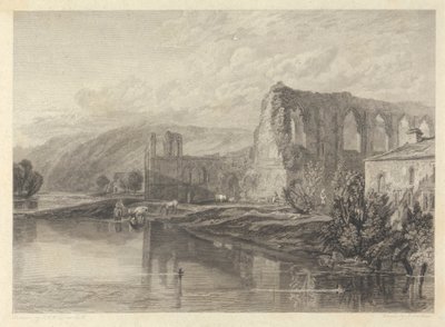 Aziz Agatha Manastırı, Easby by John Le Keux