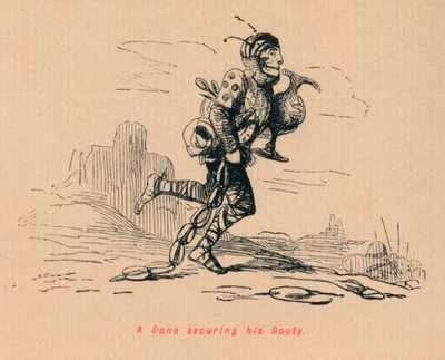 Kıçını koruyan bir Danimarkalı, c1860, c1860 by John Leech