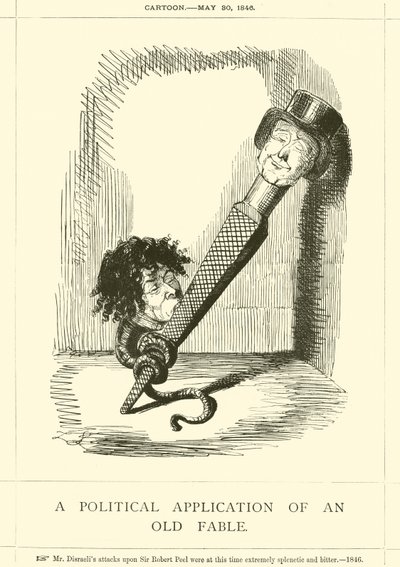 Eski Bir Masalın Siyasi Bir Uygulaması by John Leech