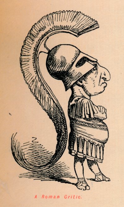 Bir Romalı Eleştirmen, 1852 by John Leech