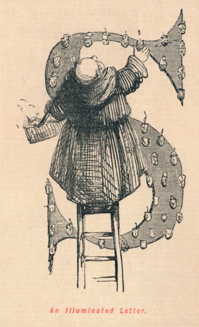 Işıklı Bir Mektup, c1860, c1860 by John Leech