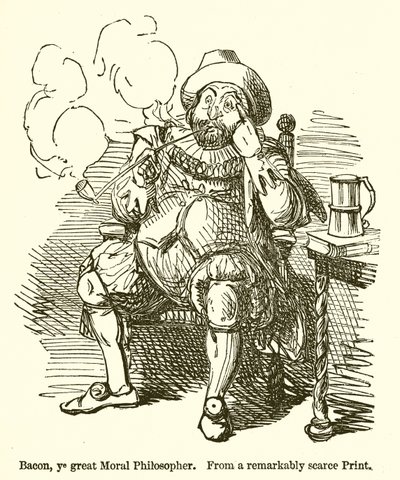 Bacon, Ye Büyük Ahlak Filozofu by John Leech