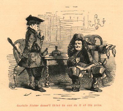 Kaptan Fisher bunu 1897 fiyatına yapabileceğini düşünmüyor. by John Leech
