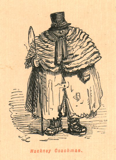 Hackney Arabacı, 1897. by John Leech