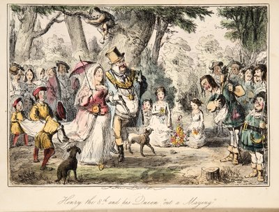 Henry VIII ve Kraliçesi Out-a-Maying, The Comic History of England