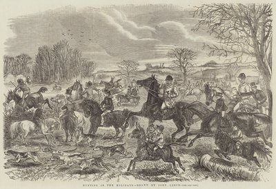 Tatillerde Avlanmak by John Leech