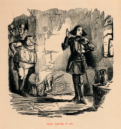 Joan deniyor, by John Leech