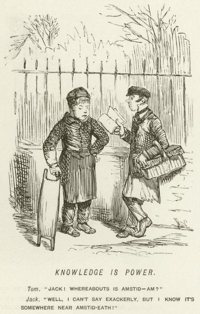 Isoko Yambere Yokunywa kumugaragaro, 1859-60 by John Leech