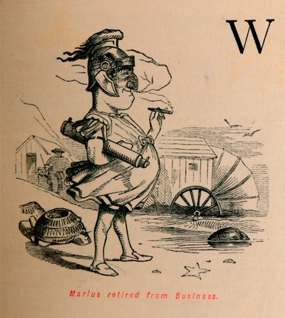 Marius, İşletmeden emekli oldu, 1852 by John Leech