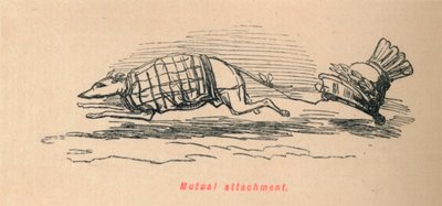 Karşılıklı bağlanma, 1852 by John Leech