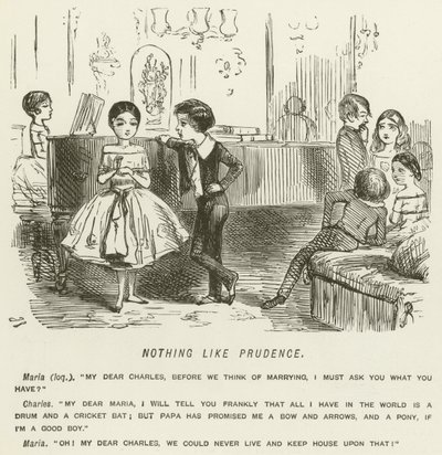 Prudence gibisi yok by John Leech